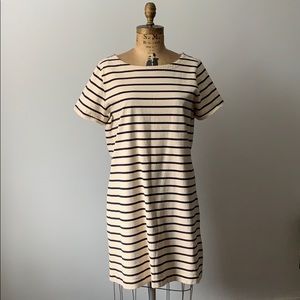 J. Crew Breton Striped T-Shirt Dress